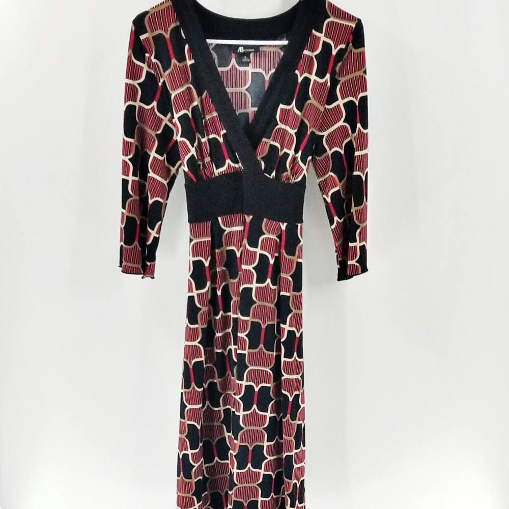 AB studio retro style dress size M